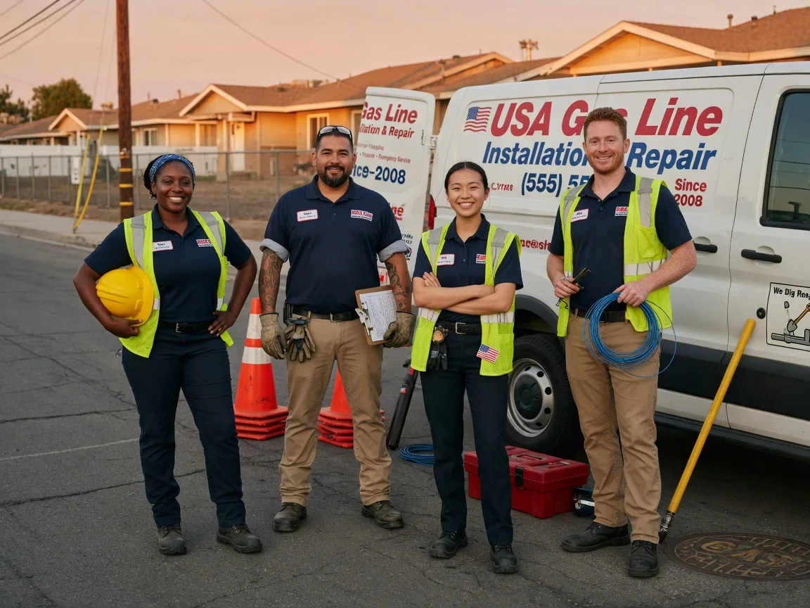 Gas Line Installation company in Canyon, CA